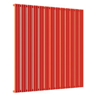 Стальной трубчатый радиатор отопления Empatiko Takt S1-1552-2000 Scarlet Red Стальной трубчатый радиатор отопления Empatiko Takt S1-1552-2000 Scarlet Red
