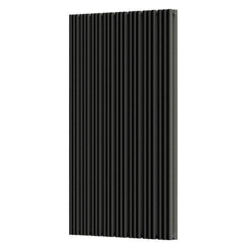 Стальной трубчатый радиатор отопления Empatiko Takt S2-952-2000 Coal Black