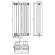 Стальной трубчатый радиатор отопления Empatiko Takt LR2-1072-2000 Evening Blue