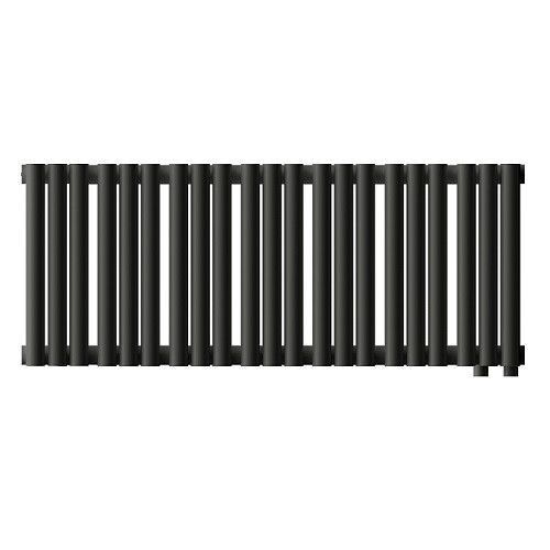 Стальной трубчатый радиатор отопления Empatiko Takt R1-832-200 Coal Black