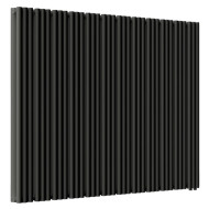 Стальной трубчатый радиатор отопления Empatiko Takt LR2-1552-1750 Coal Black Стальной трубчатый радиатор отопления Empatiko Takt LR2-1552-1750 Coal Black