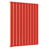 Стальной трубчатый радиатор отопления Empatiko Takt L1-1192-2000 Scarlet Red