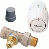 Комплект терморегулирующего оборудования Danfoss RTR-G / RTR 7091 ДУ 20 мм прямой, для однотрубной системы