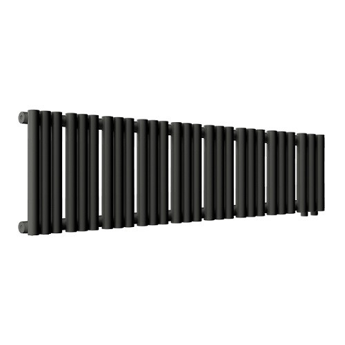 Стальной трубчатый радиатор отопления Empatiko Takt R1-1072-200 Coal Black