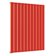 Стальной трубчатый радиатор отопления Empatiko Takt L1-1312-2000 Scarlet Red