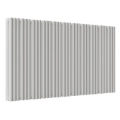 Стальной трубчатый радиатор отопления Empatiko Takt S2-1312-500 Cream Grey