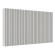Стальной трубчатый радиатор отопления Empatiko Takt S2-1312-500 Cream Grey