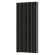 Стальной трубчатый радиатор отопления Empatiko Takt LR2-592-1750 Coal Black