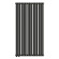 Стальной трубчатый радиатор отопления Empatiko Takt LR2-592-1750 Coal Black
