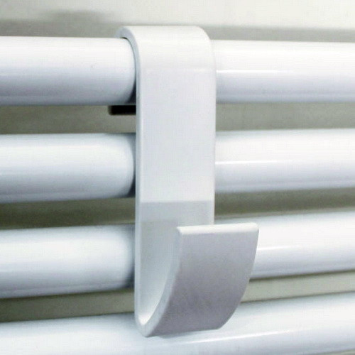 Водяной полотенцесушитель Lazzarini Garda белый прямой 700х500