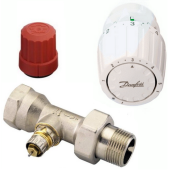 Комплект терморегулирующего оборудования Danfoss RTR-N / RTR 7091 ДУ 20 мм прямой, для двухтрубной системы