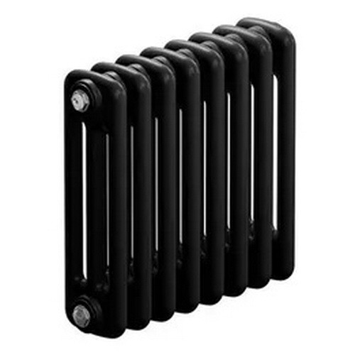 Стальной трубчатый радиатор отопления Rifar Tubog 3037 22 секции Антрацит