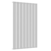 Стальной трубчатый радиатор отопления Empatiko Takt S1-952-2000 Silk White