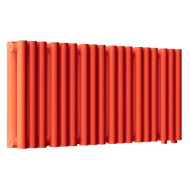Стальной трубчатый радиатор отопления Empatiko Takt LR2-712-200 Scarlet Red Стальной трубчатый радиатор отопления Empatiko Takt LR2-712-200 Scarlet Red