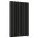 Стальной трубчатый радиатор отопления Empatiko Takt LR2-832-1750 Coal Black