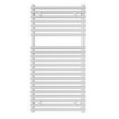 Водяной полотенцесушитель Lazzarini Ragusa белый прямой 730х500