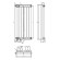 Стальной трубчатый радиатор отопления Empatiko Takt L1-232-1750 Cream Grey