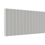 Стальной трубчатый радиатор отопления Empatiko Takt S2-1672-500 Cream Grey 