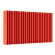 Стальной трубчатый радиатор отопления Empatiko Takt S2-952-300 Scarlet Red 