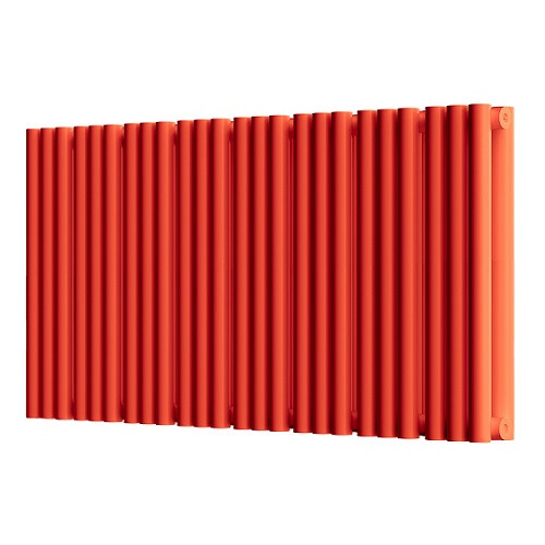 Стальной трубчатый радиатор отопления Empatiko Takt S2-952-300 Scarlet Red 