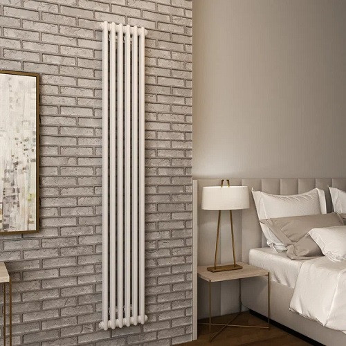 Стальной трубчатый радиатор отопления VELAR 2180 U 6 секций боковое подключение RAL 9016