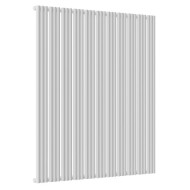 Стальной трубчатый радиатор отопления Empatiko Takt S1-1312-2000 Silk White