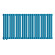 Стальной трубчатый радиатор отопления Empatiko Takt L1-952-300 Evening Blue