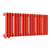 Стальной трубчатый радиатор отопления Empatiko Takt L1-712-200 Scarlet Red