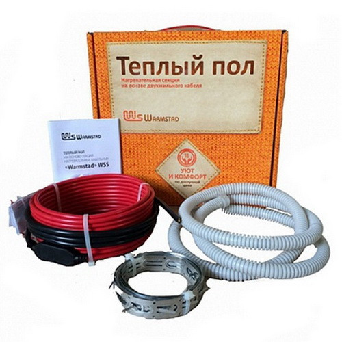 Кабель нагревательный Warmstad WSS - 485 Вт / 35,0 м (2,7-3,2 м2) Кабель нагревательный Warmstad WSS - 485 Вт / 35,0 м (2,7-3,2 м2)