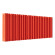 Стальной трубчатый радиатор отопления Empatiko Takt S2-1072-300 Scarlet Red 