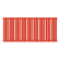 Стальной трубчатый радиатор отопления Empatiko Takt S2-1072-300 Scarlet Red 