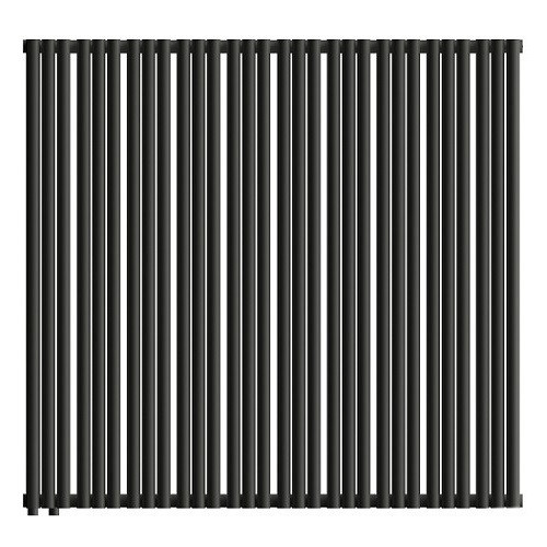 Стальной трубчатый радиатор отопления Empatiko Takt LR2-1192-1750 Coal Black