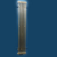 Стальной трубчатый радиатор отопления IRSAP TESI 21800 T30 6 секций, TR, прозрачный лак 