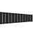 Стальной трубчатый радиатор отопления Empatiko Takt R1-1792-200 Coal Black