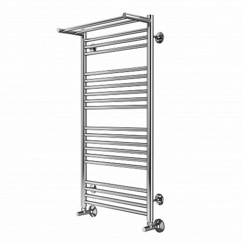 Водяной полотенцесушитель Terminus "Аврора с полкой" П20 500х1010 Водяной полотенцесушитель Terminus "Аврора с полкой" П20 500х1010