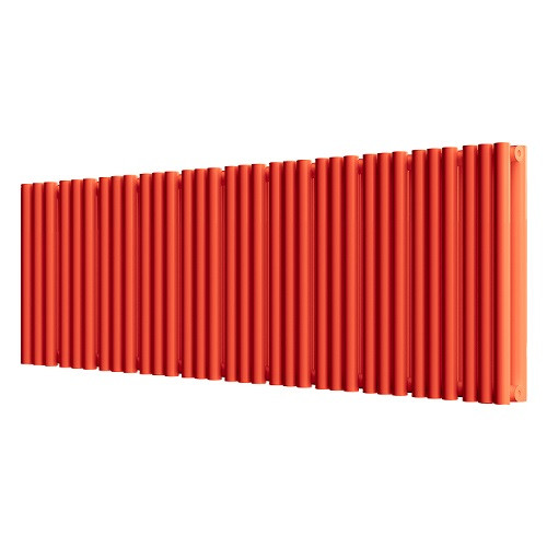 Стальной трубчатый радиатор отопления Empatiko Takt S2-1312-300 Scarlet Red 