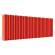 Стальной трубчатый радиатор отопления Empatiko Takt S2-1312-300 Scarlet Red 