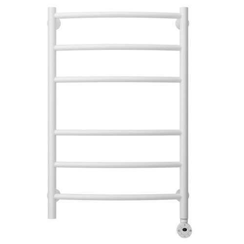 Электрический полотенцесушитель Стилье Формат 12 800х500 правый, матовый белый