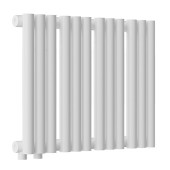 Стальной трубчатый радиатор отопления Empatiko Takt L1-472-300 Silk White