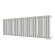 Стальной трубчатый радиатор отопления Empatiko Takt R1-952-200 Cream Grey