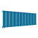 Стальной трубчатый радиатор отопления Empatiko Takt L1-1312-300 Evening Blue