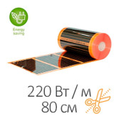 Инфракрасный саморегулирующийся тёплый пол EASTEC Energy Save PTC orange 30%, ширина 80 см, на отрез (1 пог.метр) Инфракрасный саморегулирующийся тёплый пол EASTEC Energy Save PTC orange 30%, ширина 80 см, на отрез (1 пог.метр)