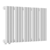 Стальной трубчатый радиатор отопления Empatiko Takt L1-592-300 Silk White