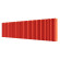 Стальной трубчатый радиатор отопления Empatiko Takt S2-1552-300 Scarlet Red 