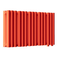 Стальной трубчатый радиатор отопления Empatiko Takt LR2-592-200 Scarlet Red Стальной трубчатый радиатор отопления Empatiko Takt LR2-592-200 Scarlet Red