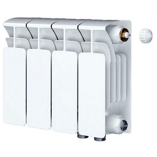 Биметаллический радиатор отопления Rifar Base Ventil 200 8 секций правый 