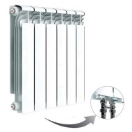 Алюминиевый радиатор отопления Rifar Alum Ventil 500 14 секций Алюминиевый радиатор отопления Rifar Alum Ventil 500 14 секций