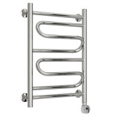 Электрический полотенцесушитель Стилье Формат 22 600х400 правый, хром (без покрытия)