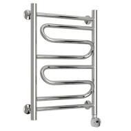 Электрический полотенцесушитель Стилье Формат 22 600х400 правый, хром (без покрытия)