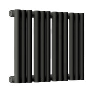 Стальной трубчатый радиатор отопления Empatiko Takt S1-472-300 Coal Black